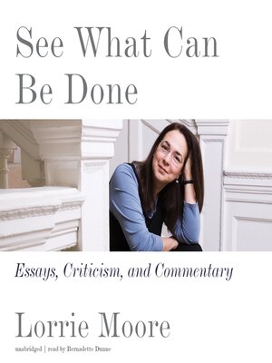 cover image of See What Can Be Done